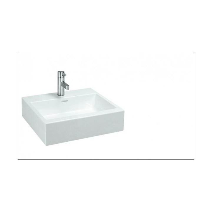 Umyvadlo nástěnná 500 x 460 mm s otvorem pro baterii bílá Laufen LIVING CITY- sanitbuy.pl