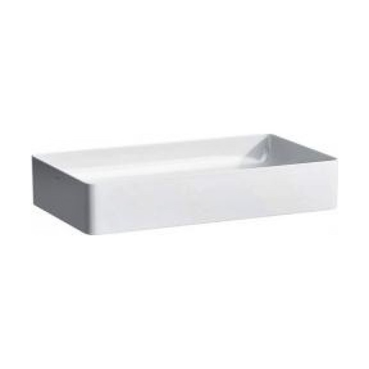 Umyvadlo na postavení na desku 60x34cm bílá bez otvoru pro baterii LAUFEN Living Square- sanitbuy.pl