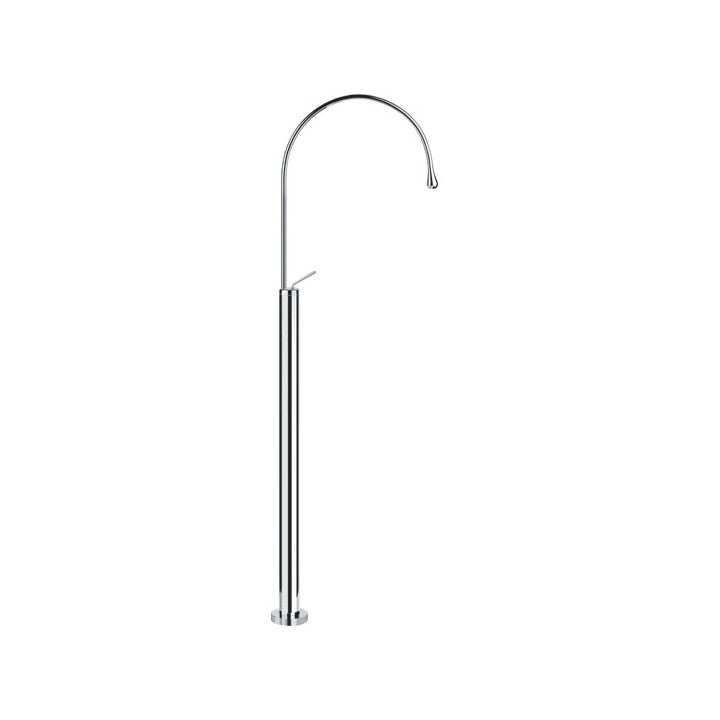 Baterie volně stojící na podlahu Gessi Goccia chrom zasięg wylewki 387mm- sanitbuy.pl