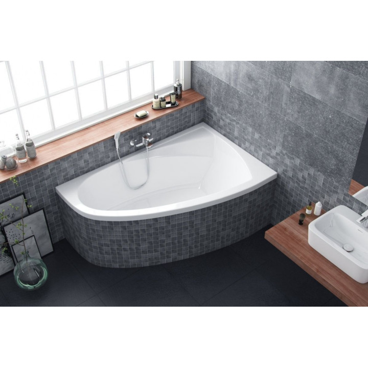 Badewanne Excellent Aquaria Comfort Eck- 150x95,5 cm Acryl- links, weiß - sanitbuy.pl