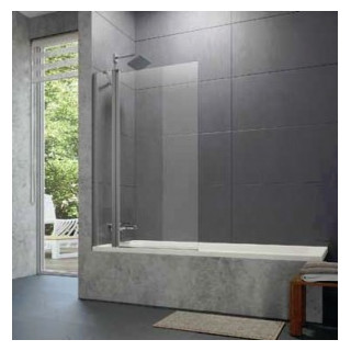 Parawan nawannowy Huppe Design pure 2-teilig 95cm, silbernes Profil matt, powłoka Anti-Plaque- sanitbuy.pl