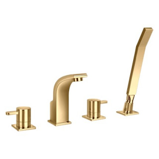Wannenbatterie Omnires Darling komplett Golden Auslauf 18cm- sanitbuy.pl