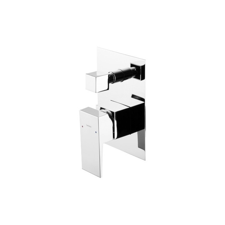Wannenarmatur freistehend Omnires Fresh Höhe: 85,9cm Chrom - sanitbuy.pl