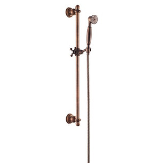 Dusch-set suwany Omnires ArtDeco Antik Braun, Haltegriff 66cm- sanitbuy.pl