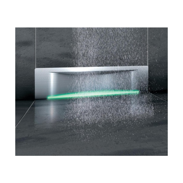 Kessel Abfluss zur Wandmontage Scada LED RGB, mit Deckel Wave- sanitbuy.pl