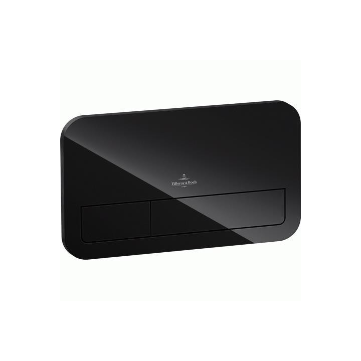 Betätigungstaste Villeroy&Boch Viconnect, 26,9x16,1 cm, glossy black- sanitbuy.pl