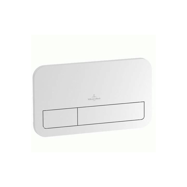 Spültaste Villeroy&Boch ViConnect Chrom matt, 25,3 x 14,5 mm, 2 zakresowy- sanitbuy.pl
