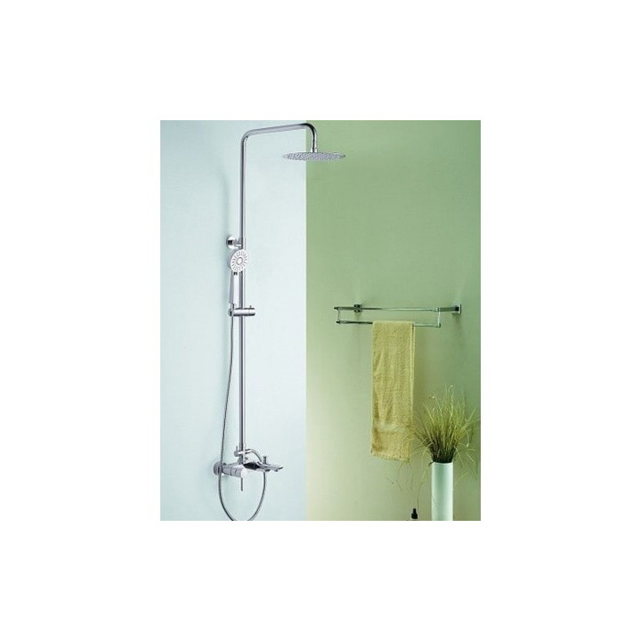 Set Wannen-prysznicowy Blue Water Icona Aufputz-, Chrom - sanitbuy.pl