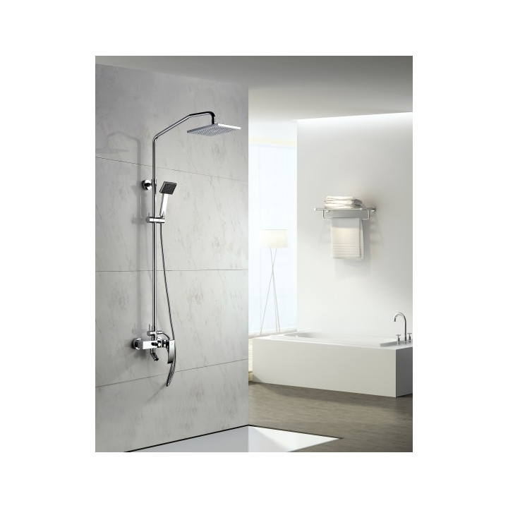Set Wannen-prysznicowy Blue Water Liwia Aufputz-, Chrom - sanitbuy.pl