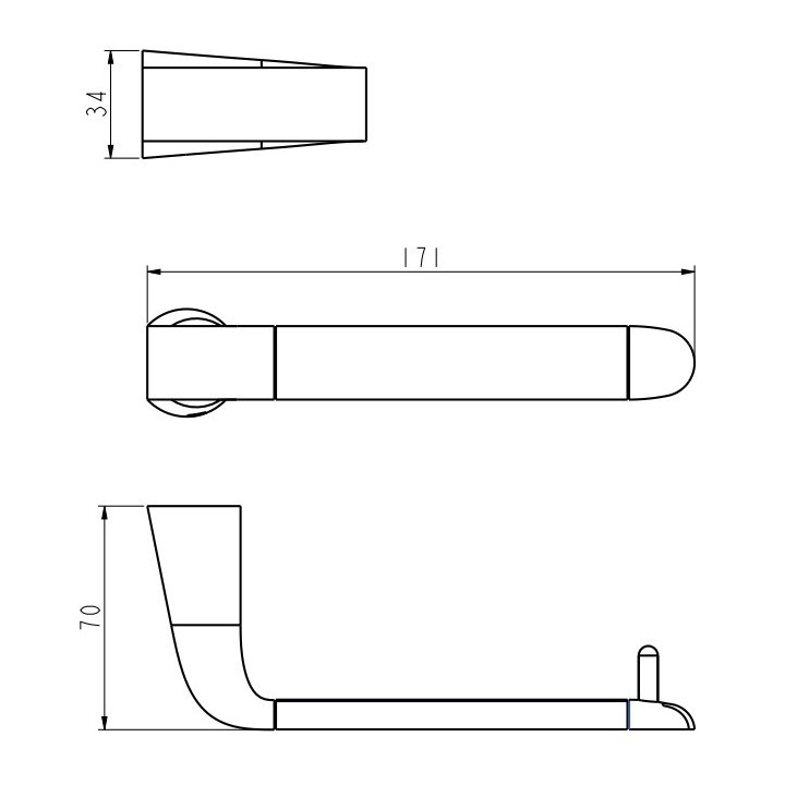 Art Platino Emira Toilettenpapierhalter, Chrom - sanitbuy.pl