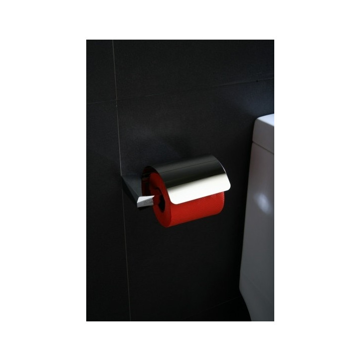 Toilettenpapierhalter Art Platino Rok mit Deckel, Chrom - sanitbuy.pl