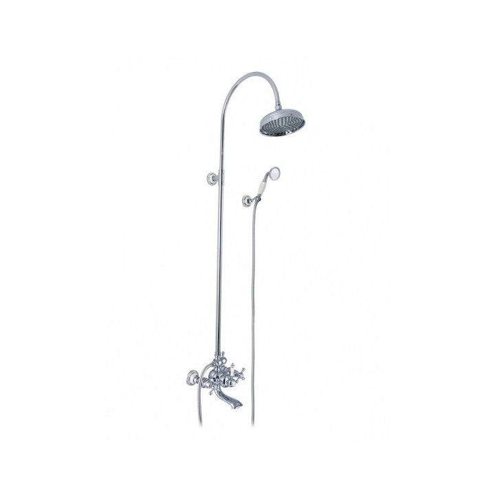 Dusch-set Art Platino Nikolas Aufputz-, Chrom - sanitbuy.pl
