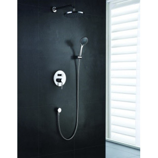 Dusch-set Blue Water Denver Unterputz mit Kopfbrause und Dusche, Chrom - sanitbuy.pl