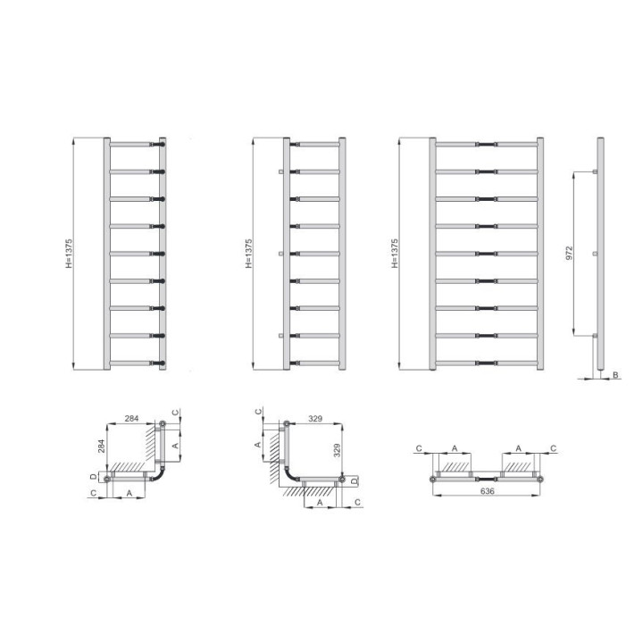 Grzejnik Enix Sorento (SR) 60x48,6 cm - Farbe standardowy- sanitbuy.pl