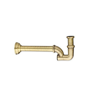 Fromac Ablaufgarnitur umywalkowy / bidetowy retro bronzo- sanitbuy.pl