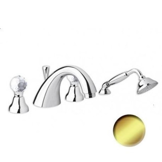 Wannenarmatur mit 4 anschlüssen Giulini G. Odessa bronzo- sanitbuy.pl