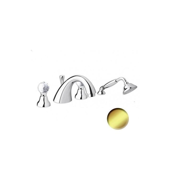 Wannenarmatur mit 4 anschlüssen Giulini G. Odessa bronzo- sanitbuy.pl