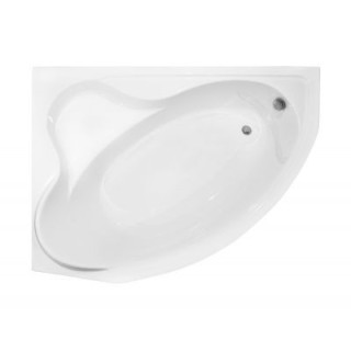 Eck-badewanne Besco Delfina 166x107 cm asymmetrisch links weiß- sanitbuy.pl