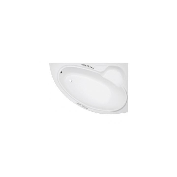 Eck-badewanne Besco Bianka 150x95 cm asymmetrisch links weiß - sanitbuy.pl