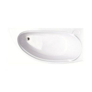 Eck-badewanne Besco Bianka 150x95 cm asymmetrisch rechts weiß- sanitbuy.pl