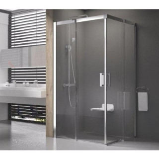 Tür Dusch- Ravak Matrix MSDPS-120/90 R mit Festwand satyna + transparent - sanitbuy.pl