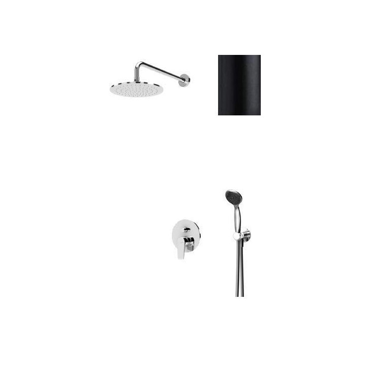 Dusch-set Unterputz Bruma Nautic, Kopfbrause 23 cm satyna- sanitbuy.pl