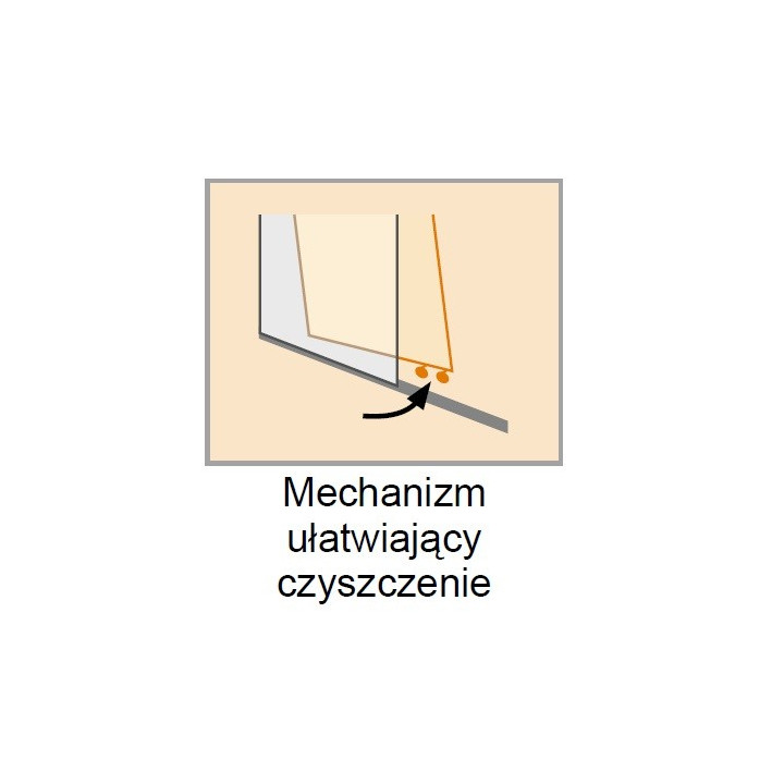 Tür Schiebe- 2-teilig Huppe Classics 2 80cm (1/2)  C20211.087.322Anti-plaque - sanitbuy.pl