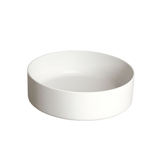 Waschtisch Cielo Shui Comfort zum Aufsetzen, rund, 60x38 cm, Lino- sanitbuy.pl