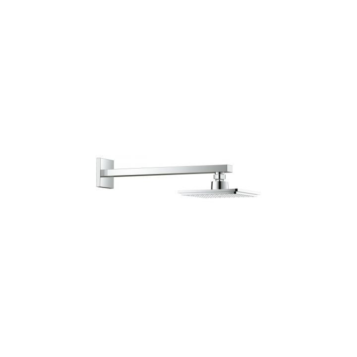 Kopfbrause quadratisch Grohe Euphoria Cube 150 mit Arm ściennym Chrom - sanitbuy.pl