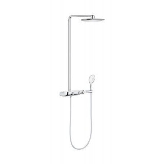 Dusch-set zur Wandmontage Grohe Smartcontrol Rainshower System SmartControl 360 MONO thermostatisch mit Kopfbrause Chrom - sanit