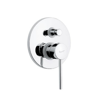 Armatur für die Wanne und die Brause Unterputz Emmevi Piper 1-odbiornik Chrom- sanitbuy.pl