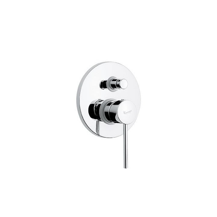 Armatur für die Wanne und die Brause Unterputz Emmevi Piper 1-odbiornik Chrom- sanitbuy.pl