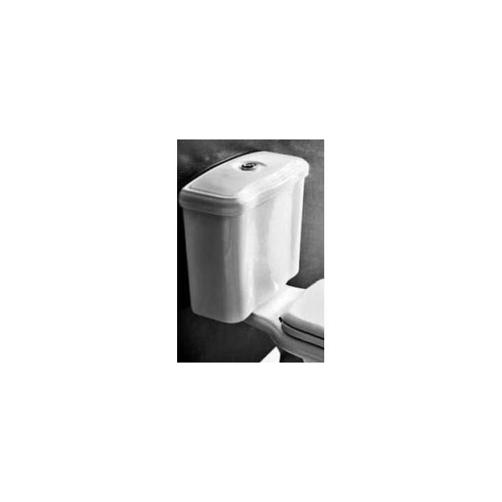 Spülkasten do kompaktu WC Kerasan Retro, weiß- sanitbuy.pl