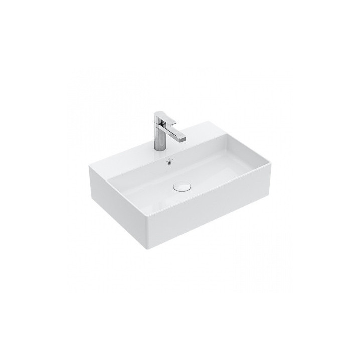Aufsatzwaschtisch Villeroy & Boch Memento 2.0 60x42 cm z Überlauf, weiß 4A076001- sanitbuy.pl
