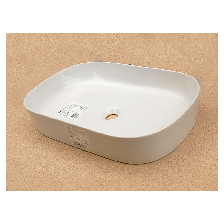 Waschtisch 65x41x12.5 cm Aufsatz weiß Art Ceram Ghost- sanitbuy.pl