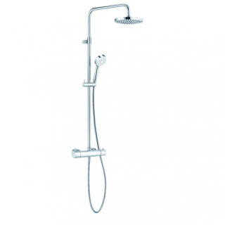 Dusch-set Kludi Logo Dual Shower mit Armatur termostatyczną mit Kopfbrause, Chrom- sanitbuy.pl