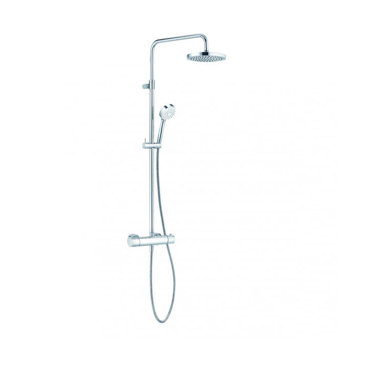 Dusch-set Kludi Logo Dual Shower mit Armatur termostatyczną mit Kopfbrause, Chrom- sanitbuy.pl