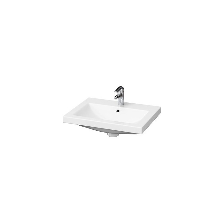 Waschtisch mit unterschrank Cerasnit Como 60x45cm, weiß- sanitbuy.pl