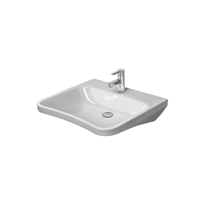 Waschtisch Duravit DuraStyle Vital Med ohne Überlauf mit Armaturablage 65x57cm, weiß- sanitbuy.pl
