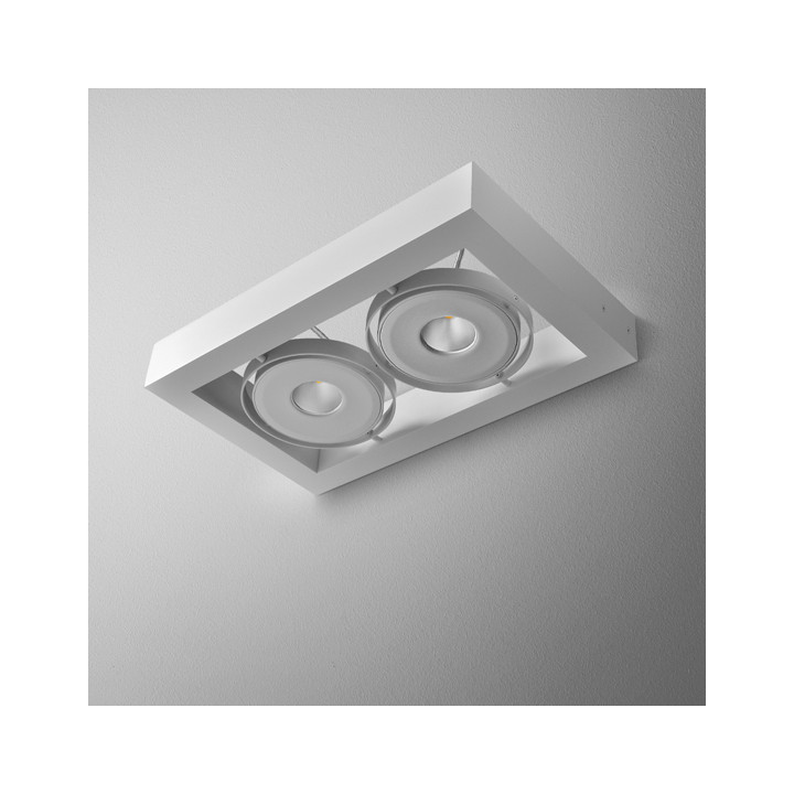 Wandleuchte AQForm Cadra 111x2 QRLED, weiß matt- sanitbuy.pl