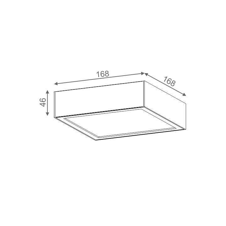Wandleuchte AQForm Slimmer 30 LED, weiß matt- sanitbuy.pl
