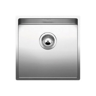 Zlewozmywak aus Stahl jednokomorowy Blanco Claron 340-U 38x44 cm abgehängt, ohne automatischen Stöpsel, aus Stahl - sanitbuy.pl