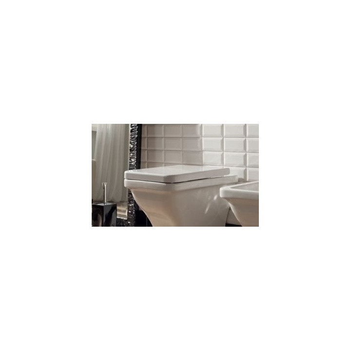 Muszla klozetowa Becken WC Scarabeo Butterfly abgehängt 52,5x36,5x34 cm, weiß - sanitbuy.pl