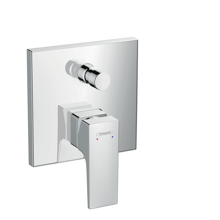 Wannenbatterie Hansgrohe Metropol Einhebel- Unterputz mit integriertem Schutzsystem, Chrom- sanitbuy.pl