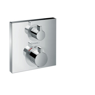Armatur thermostatisch Hansgrohe Ecostate Square i zawory zur Unterputzmontage, Chrom- sanitbuy.pl