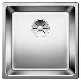 Zlewozmywak aus Stahl jednokomorowy Blanco Andano 340-IF 38x44 cm ohne automatischen Stöpsel, aus Stahl - sanitbuy.pl