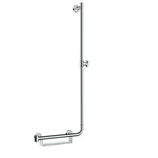 Brausestange Hansgrohe Unica Comfort 1,10m lewy, weiß/Chrom- sanitbuy.pl