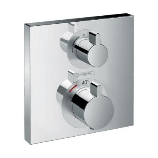 Armatur thermostatisch Hansgrohe Ecostat Square do 2 odbiorników, Chrom- sanitbuy.pl