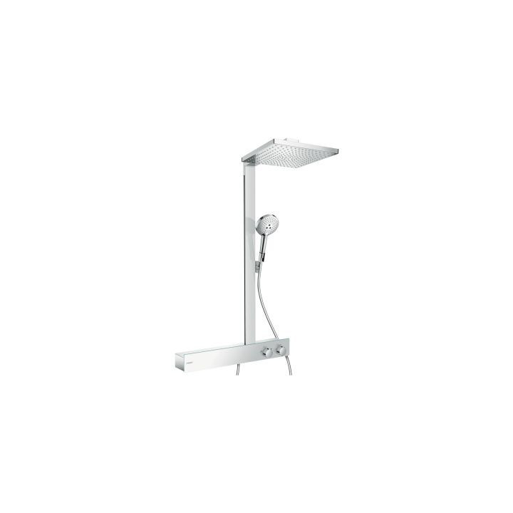 Dusch-set thermostatisch Hansgrohe Raindance E 300 1jet 600 ST mit Kopfbrause Chrom - sanitbuy.pl