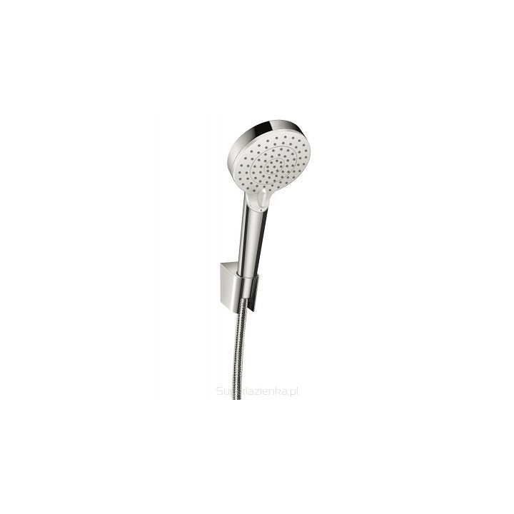 Dusch-set Hnasgrohe Crometta 1jet/Porter 1,25 weiß/Chrom- sanitbuy.pl